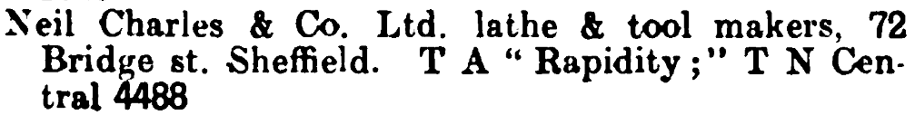 Kelly's Directory of the Electrical Industry and Wireless and Allied Trades.1926