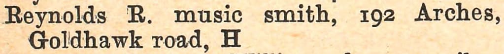 Reynolds.Hammersmith.Dir.1906