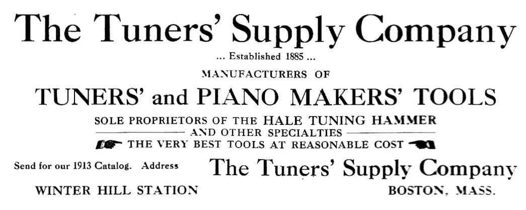 Tuners.Supply.Adv.Jan.1913.Tuners.Magazine