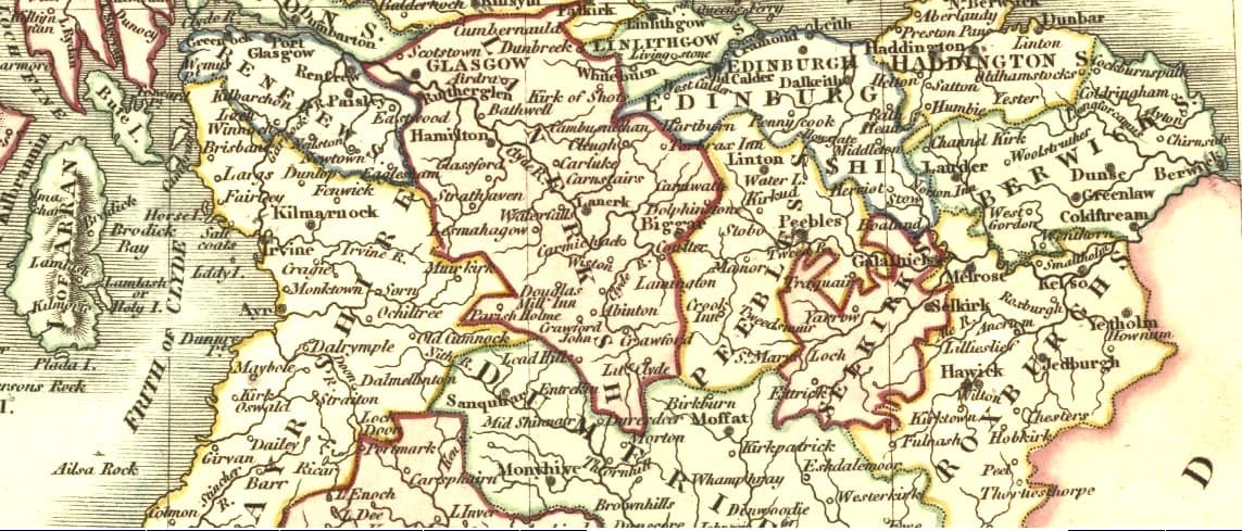 Benjamin.Smith.Map.Scotland.1808