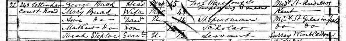 George.Buck1851census