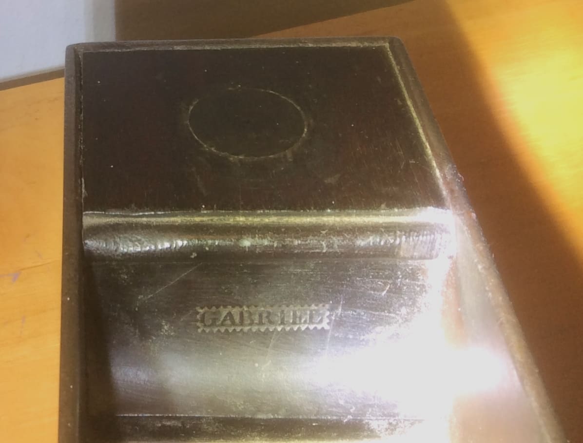 Gabriel.Mitre.No.239.stamp.on.front.infill