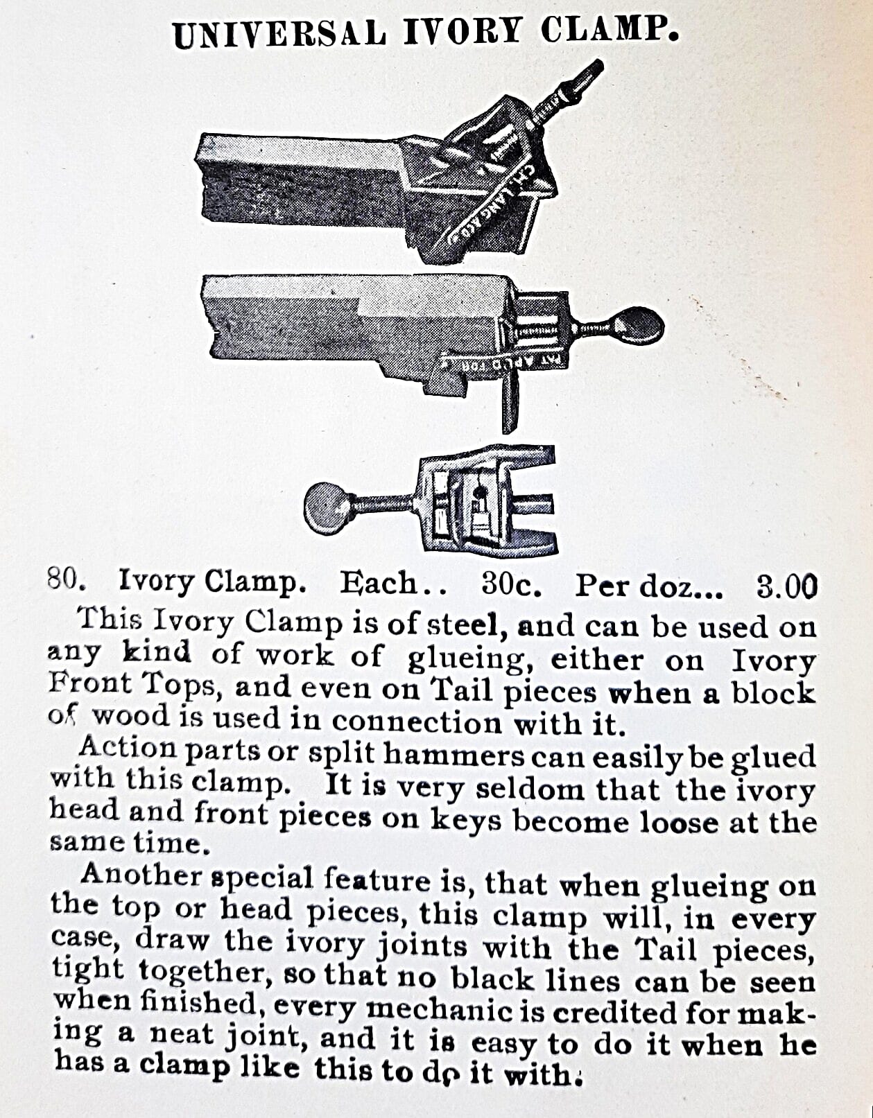 Lang.Ivory.Clamps