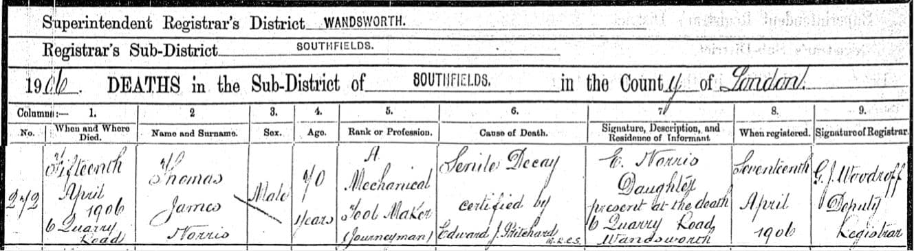 Thomas.J.Norris.Sr.death.cert.1906