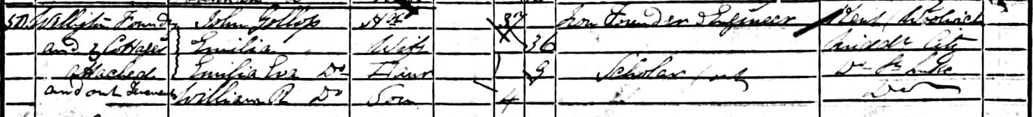Emelia.Redmond.Gollop.1851.UK.Census