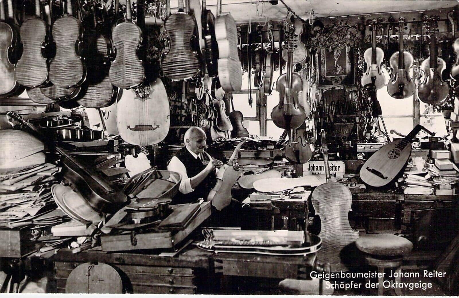 Johann.Reiter.Geigenbaumeister.Postcard