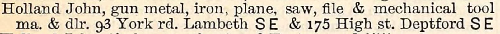 John.Holland.1882.London.City.Dir