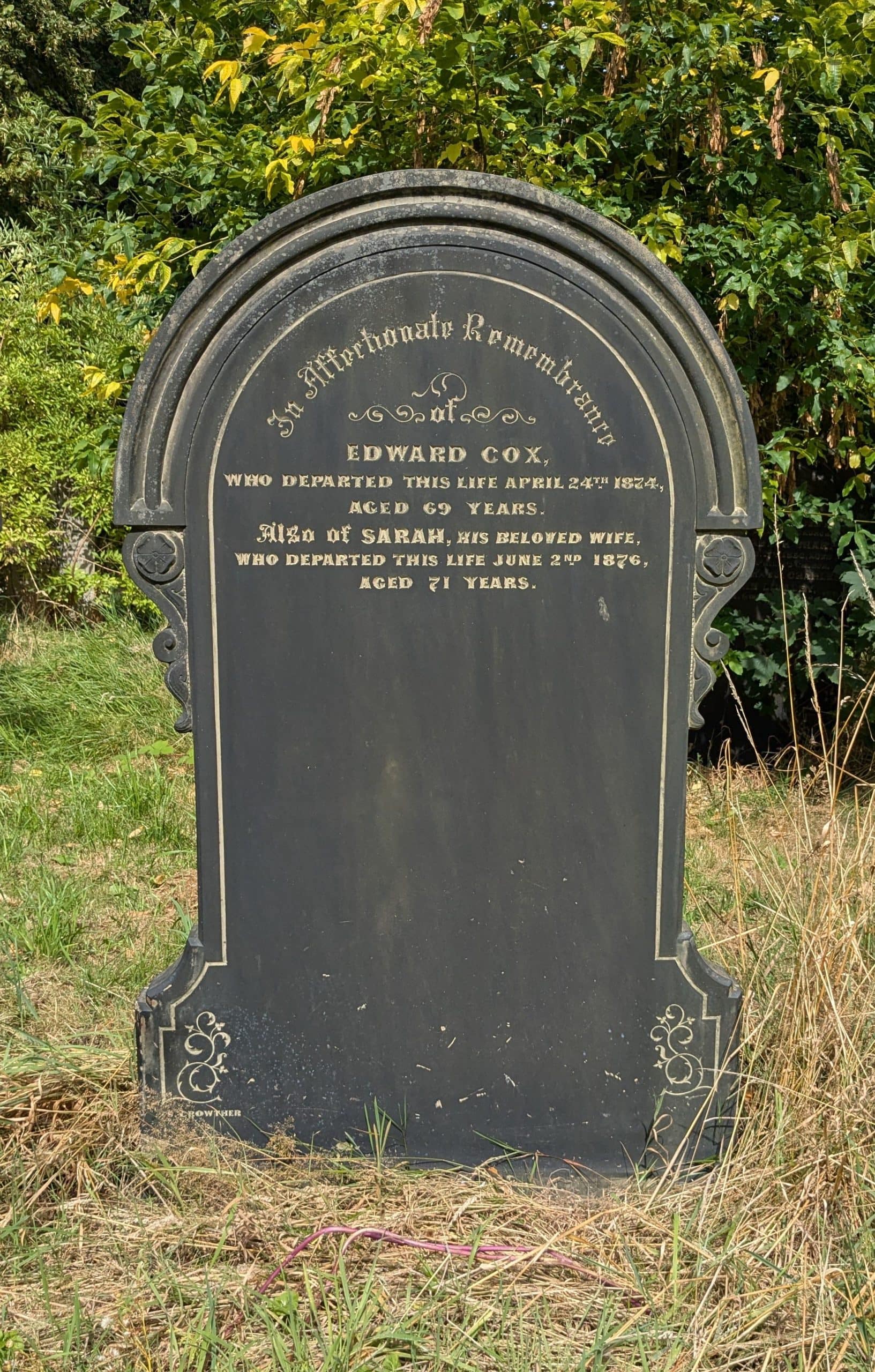 Cox.Edward.Gravestone.Burngreave.Cemetery