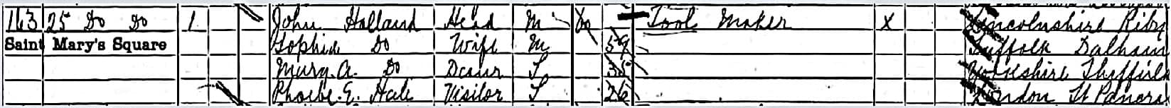 John.Holland.25.St_.Marys_.Square.Lambeth.1891.UK_.Census