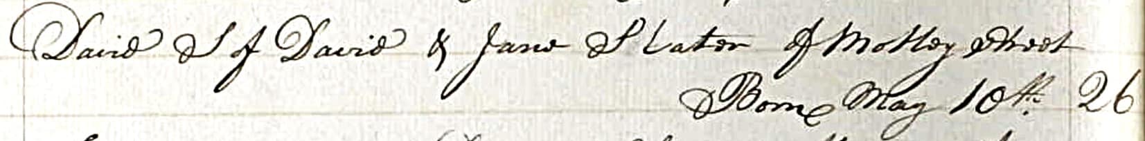 David.Redmond.Slater.Bapt.26.Dec.1802