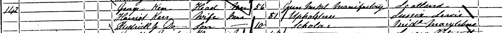 George.Kerr.1861.UK.Census