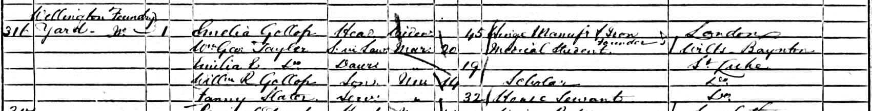 Emelia.Redmond.Gollop.1861.UK.Census