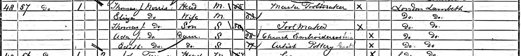 Thomas.Norris.II.1891.UK.Census