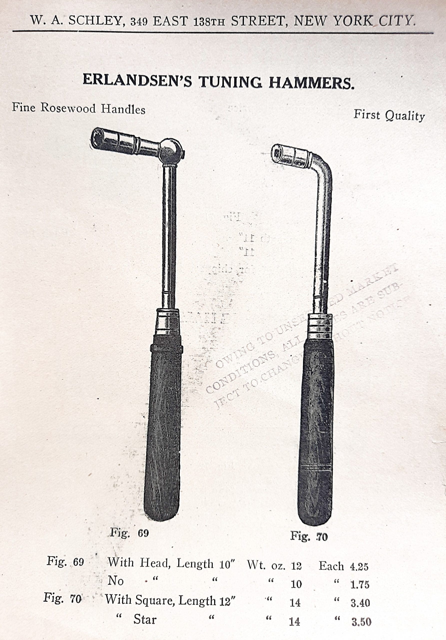 Erlandsen.Hammers.Sationary.Schley.1905