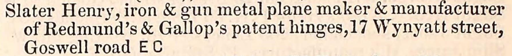 Henry.Slater.1871.London.City.Dir