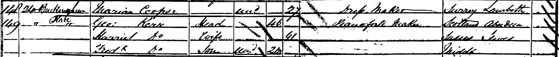 George.Kerr.1851.UK.Census