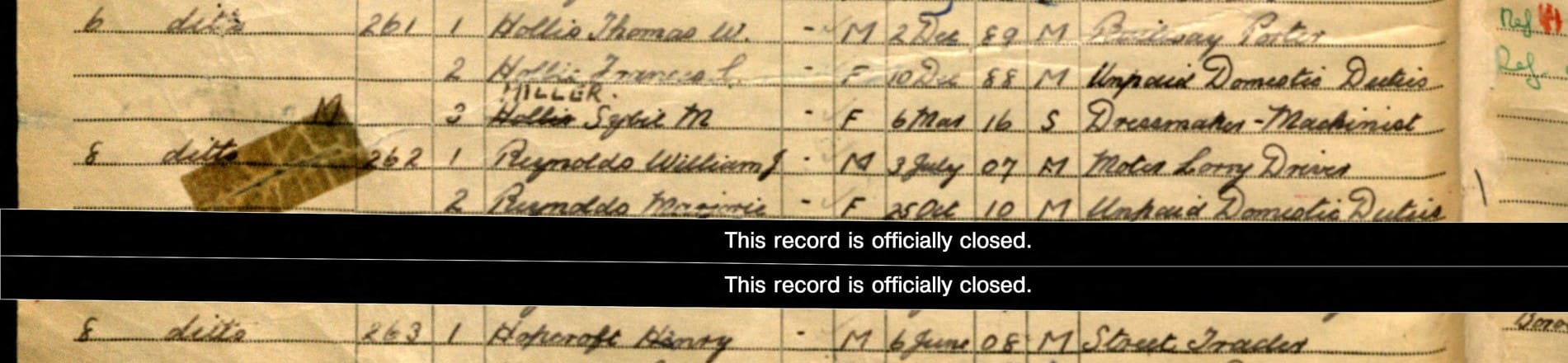 William.J.Reynolds.1939.Register.8.Valliere.Rd.Hammersmith.Lorry.Driver