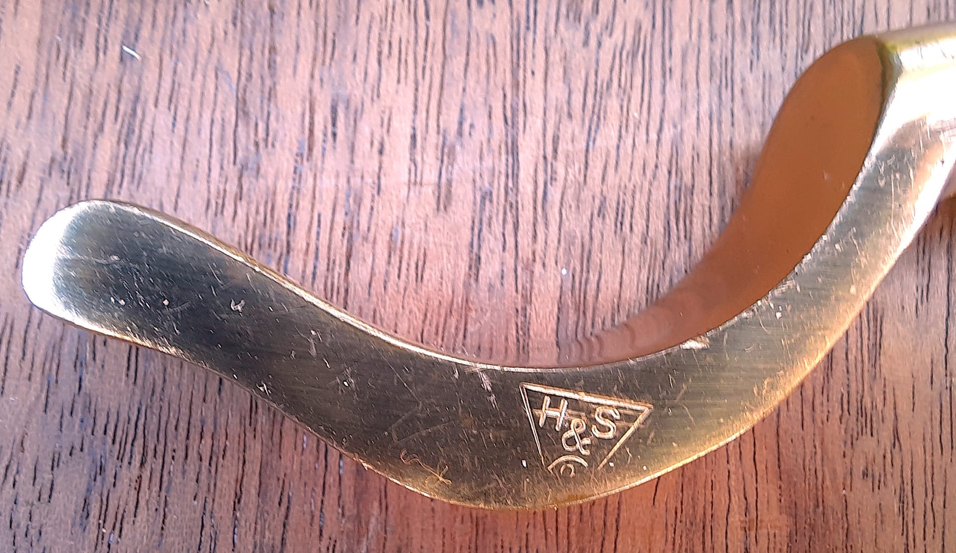 HS.and.CO.late stamp.hammer.iron