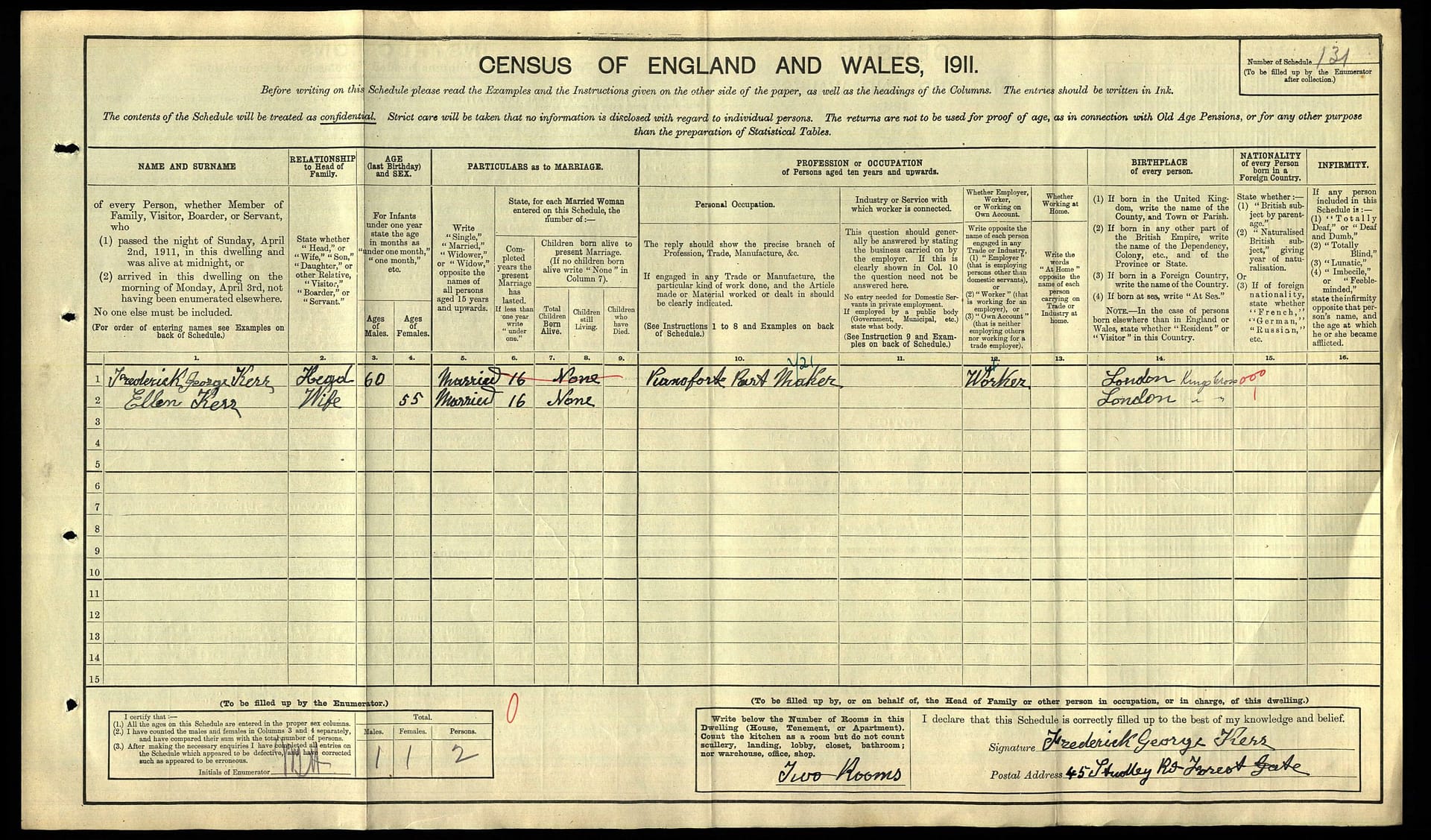 Frederick.George.Kerr.45.Strickley.Rd.Forest.Gate.Rent.2.Rooms.2