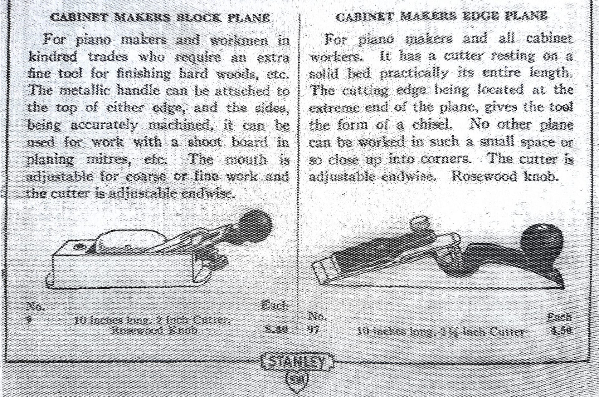 Stanley.9 and 97.Piano.Planes.No.34.Catl.
