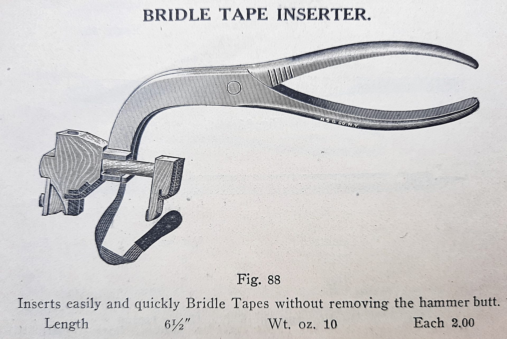 Bridal.Tack.Inserter.Boston.Tuners.Outfit