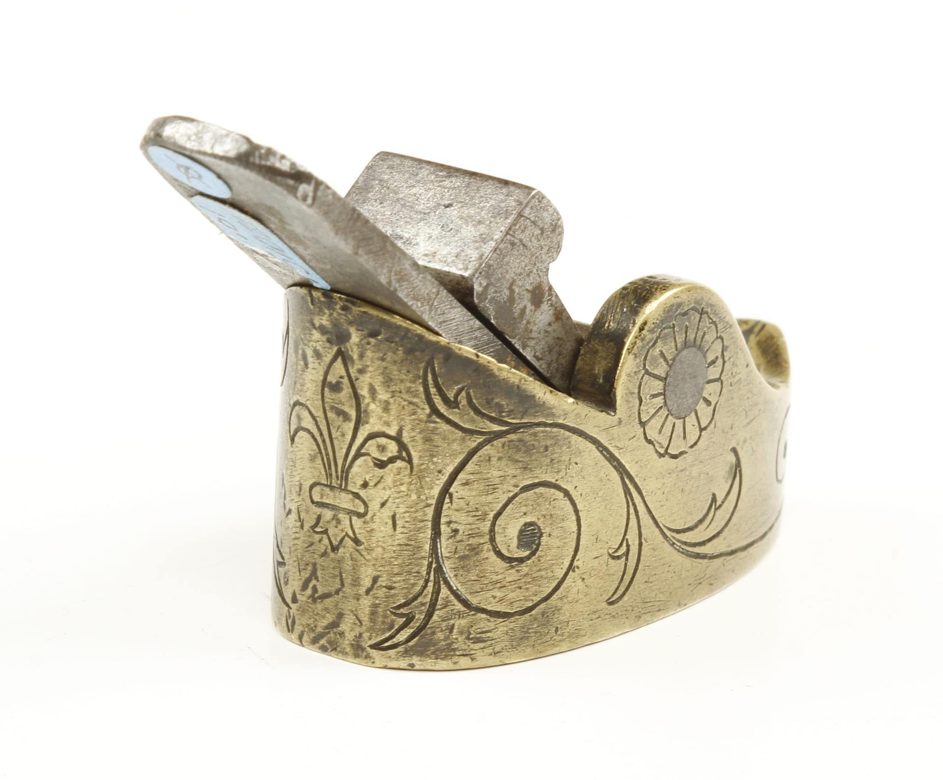 Engraved.Gunmetal.Violin.Plane.Janet.Wells.D.Stanley.Auctions.Apr.2019.B