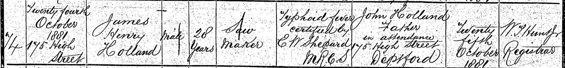 Holland.J.Henry.Death.Cert.24.Oct.1881