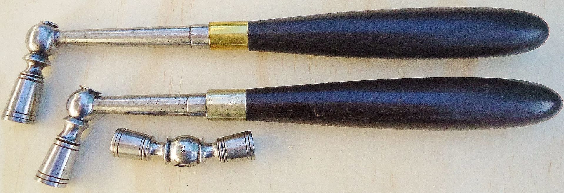 Ornate.Victorian.Tuning,Lever,Hammers.detachable.heads.same.maker.1
