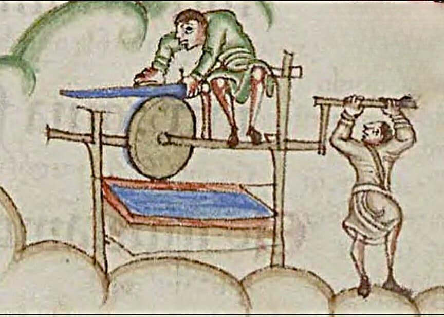 Sword.Sharpening.Damascus.Steel.Tripartitum Psalterium Eadwini The Eadwine Psalter M.S. R17.1