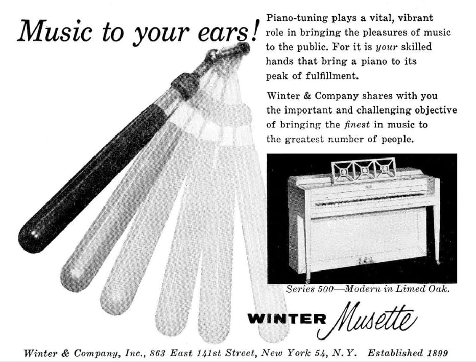 Erlandsen.Hammer.Winter.Piano.Adv.Tuners.Journal.Oct.1956