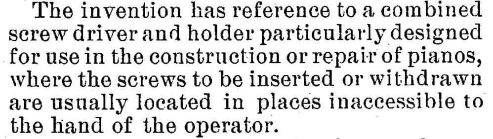 Hoover.Piano.action.screw.holder